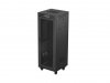 Lanberg Szafa instalacyjna rack stojąca 19 cali 32U 600x600 drzwi perforowane LCD czarna (Flat pack)